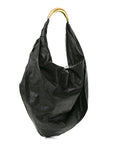 Calfskin Foulard Shoulder Bag Dark Green