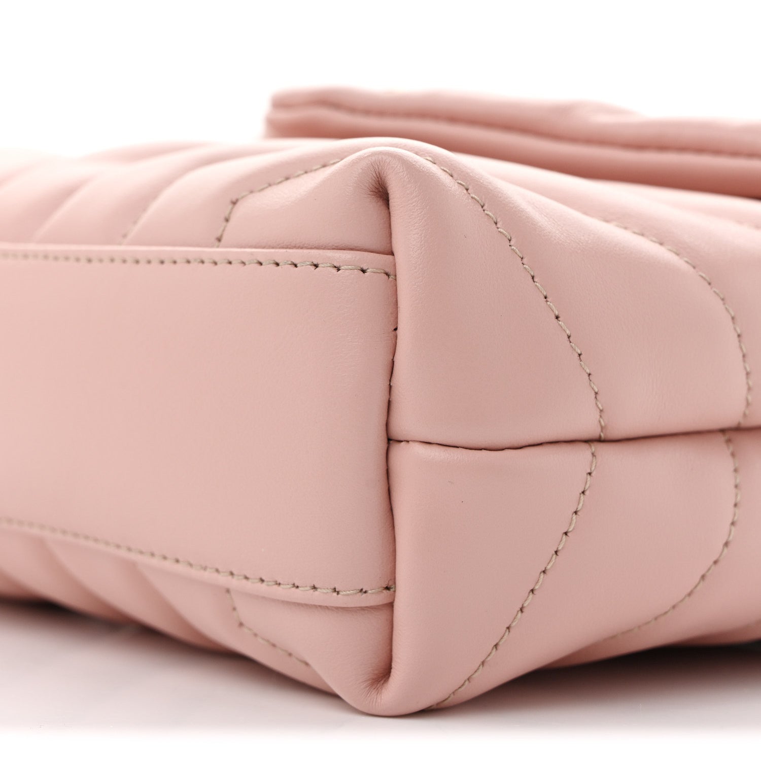 Calfskin Y Quilted Monogram Toy Loulou Crossbody Bag Tender Pink
