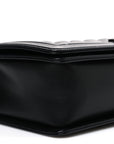 Caviar Quilted New Medium Boy Flap Black