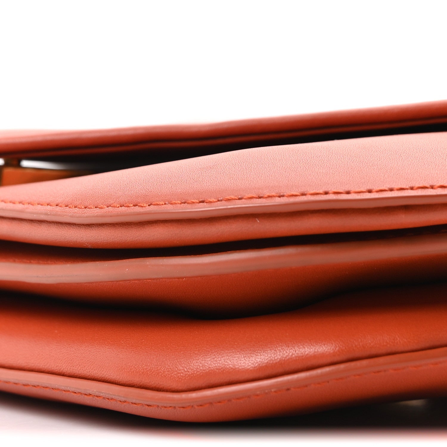 Calfskin Mount Envelope Bag Maple