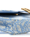 Oblique Saddle Belt Bag Cornflower Blue