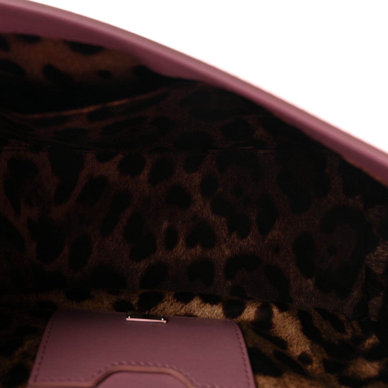 Calfskin Lucia Small Satchel Purple
