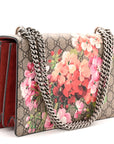 GG Supreme Monogram Blooms Small Dionysus Shoulder Bag Beige Multicolor Dry Rose