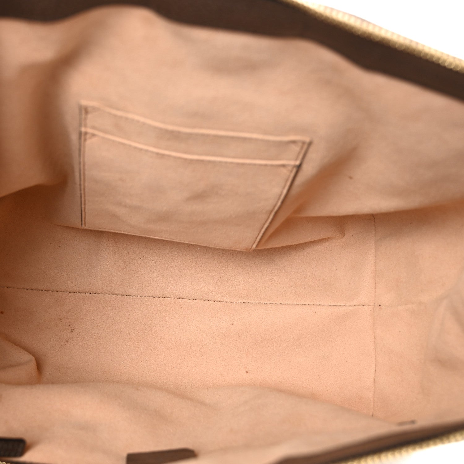 GG Supreme Monogram Web Medium Ophidia Tote Bag Brown