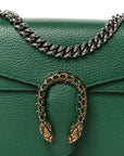 Calfskin Mini Dionysus Shoulder Bag Emerald