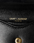 Lambskin Chevron Quilted Mini Loulou Rouge Cabernet