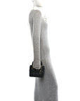Lambskin Cannage Mini Lady D1OR Black