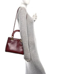 Patent D1ORissimo Medium Lady D1OR Burgundy Red