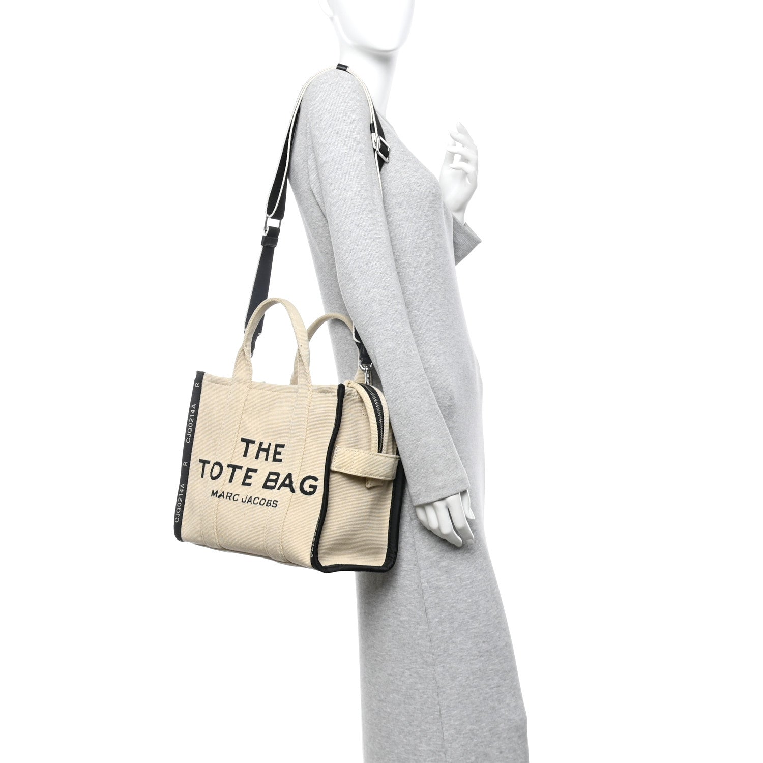 Jacquard Medium The Traveler Tote Bag Warm Sand
