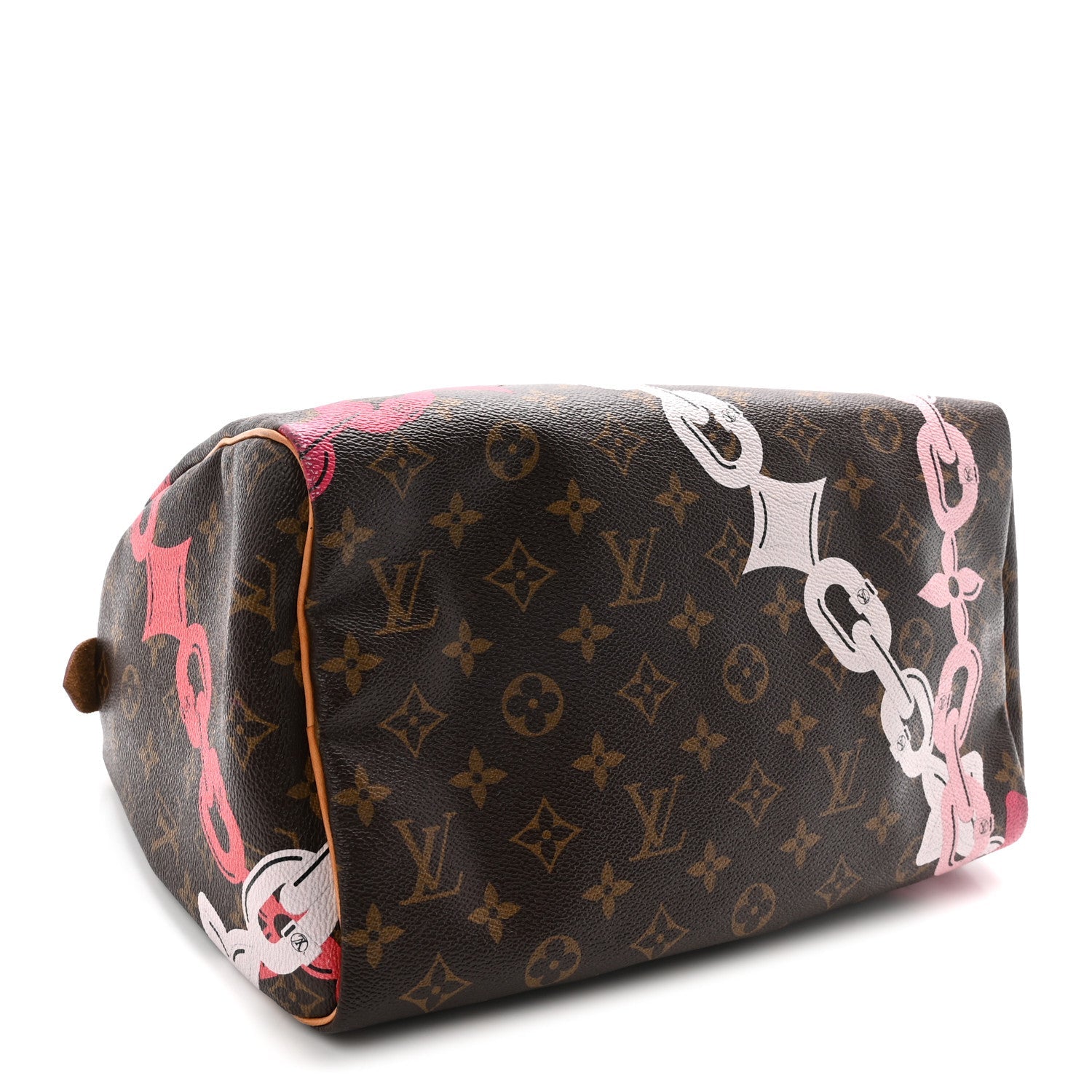 Monogram Bay Speedy 30 Rose Ballerine Poppy