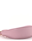 Smooth Calfskin Medium Strap Ava Triomphe Shoulder Pastel Pink