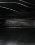 Grain De Poudre Matelasse Monogram Mini Lou Camera Bag Black