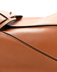 Calfskin Medium Puzzle Bag Tan