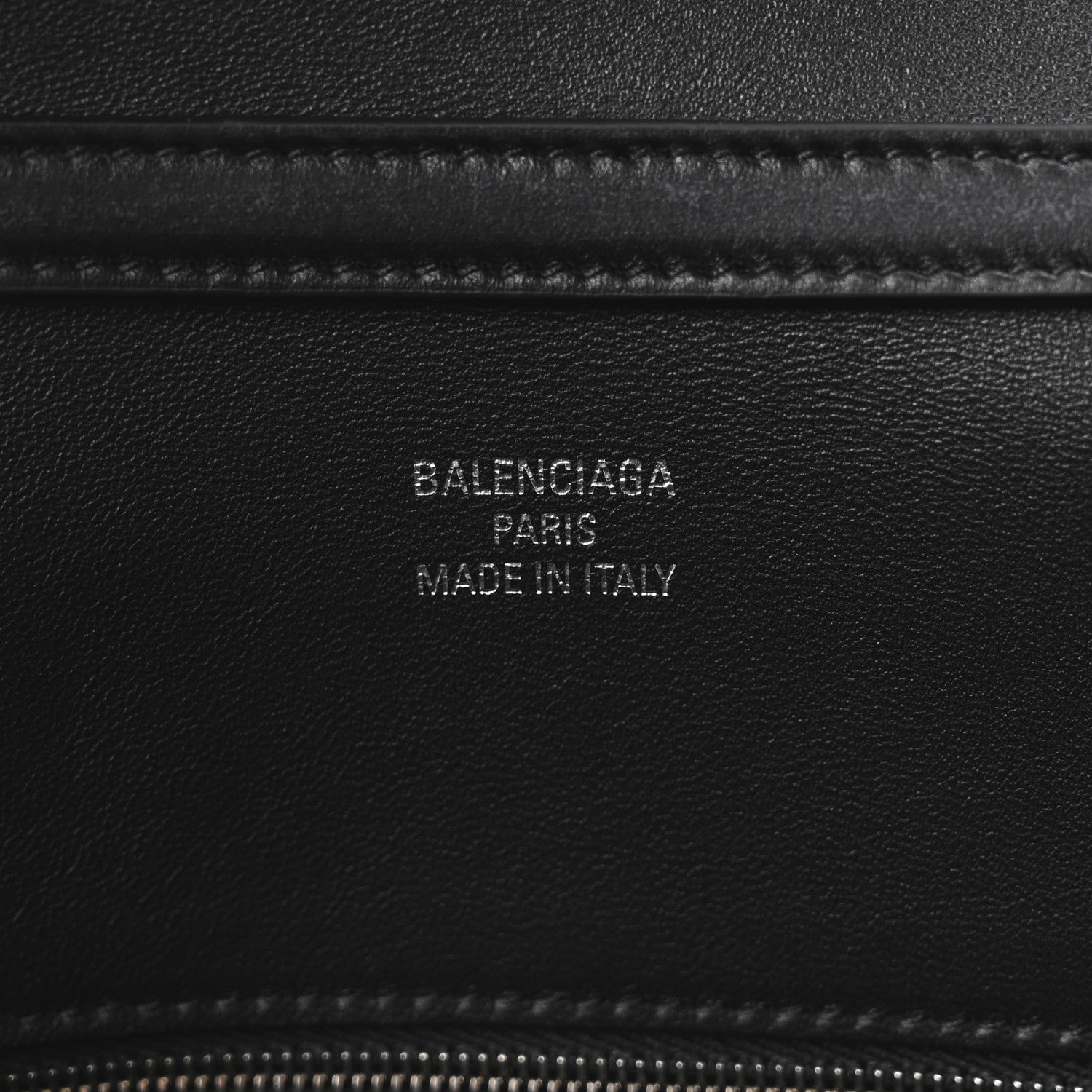 Natural Smooth Calfskin Medium Rodeo Top Handle Handbag Black