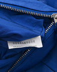 Paper Calfskin Maxi Intrecciato Cassette Messenger Blue