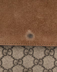 GG Supreme Monogram Small Dionysus Shoulder Bag Taupe