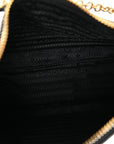 Saffiano Lux Re-Edition 2005 Shoulder Bag Black