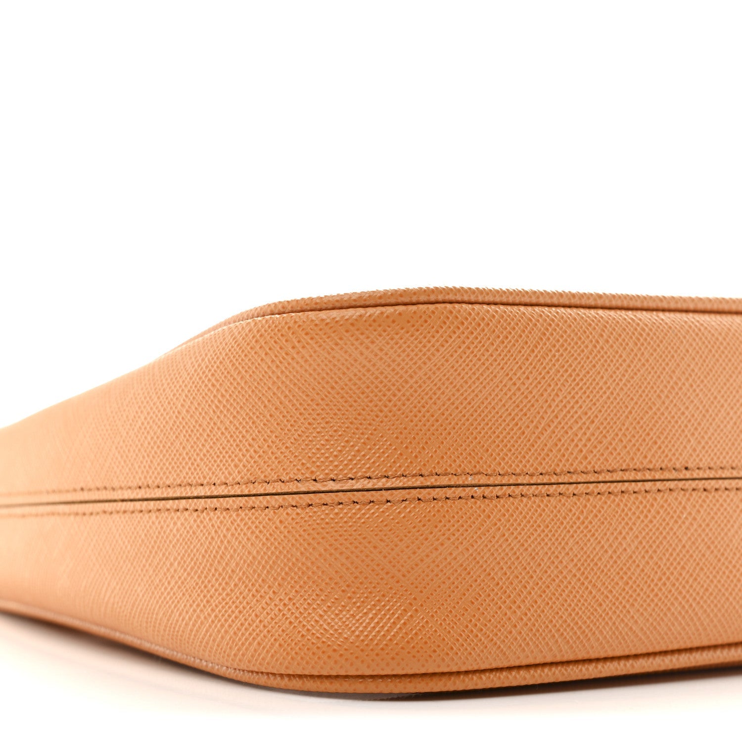 Saffiano Lux Mini Re-Edition Shoulder Bag Arancio