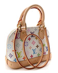 LV X TM Monogram Multicolor Alma BB White