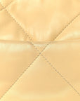 Lambskin Quilted Medium CHNL 19 Flap Yellow