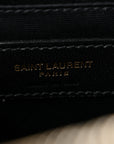 Calfskin Matelasse Monogram Lou Camera Bag Black