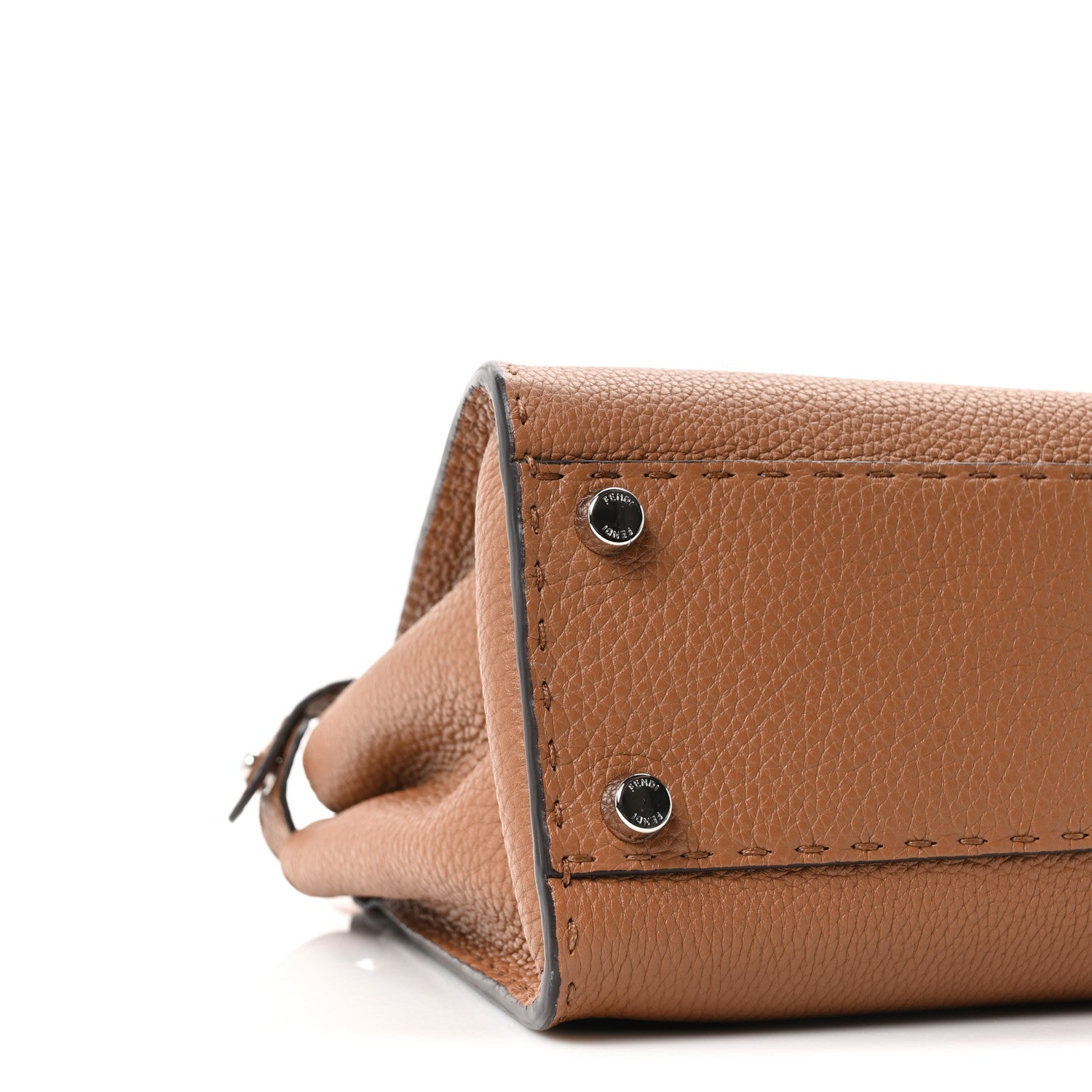 Cuoio Romano Selleria Bi-Color Medium Peekaboo Iconic Satchel Mou Deserto