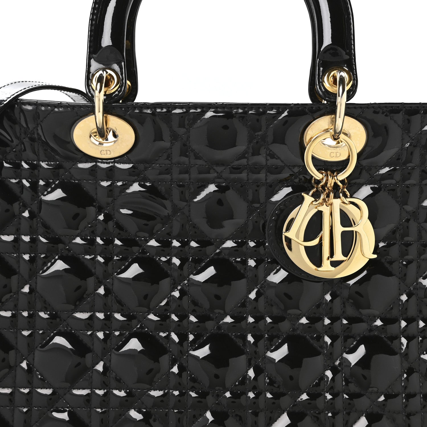 Patent Cannage Large Lady D1OR Black