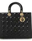 Patent Cannage Large Lady D1OR Black