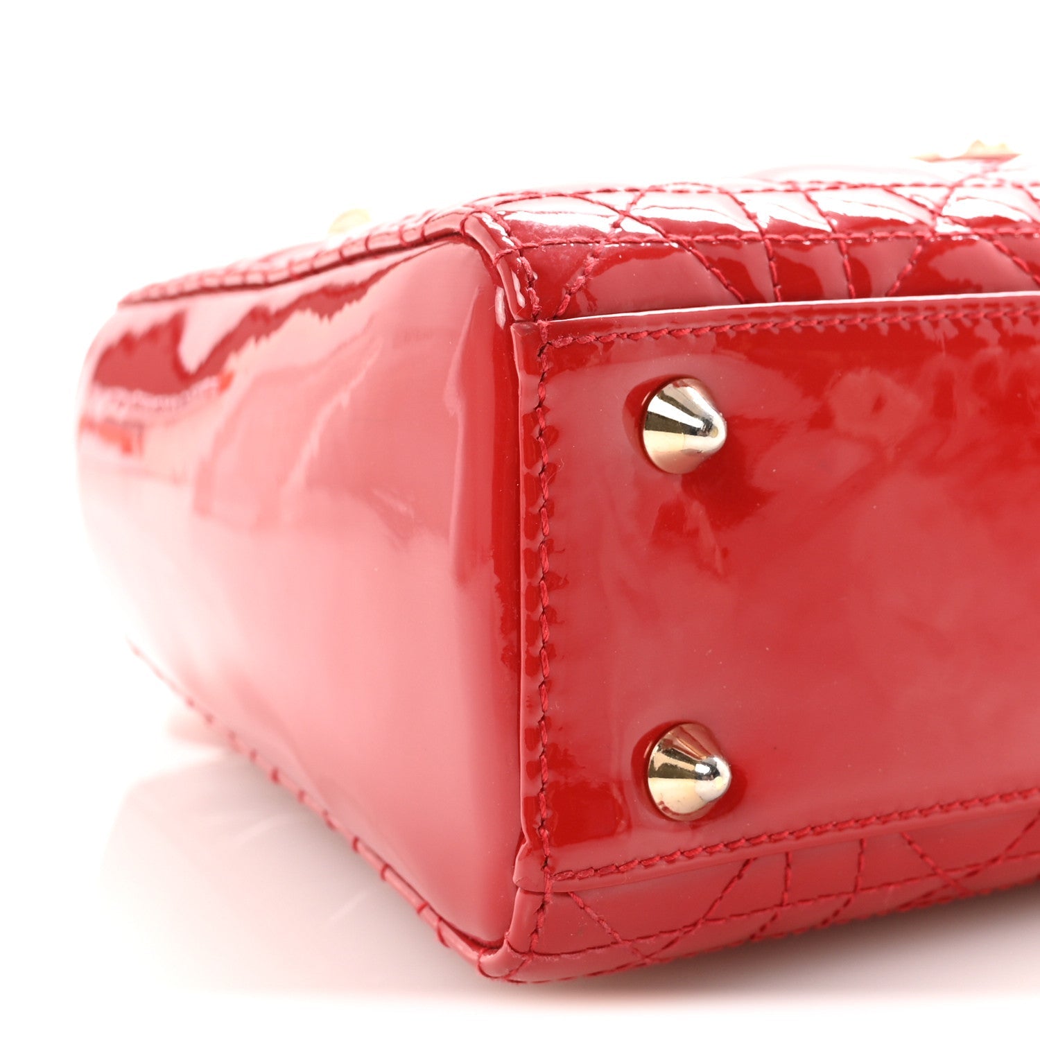Patent Cannage Small Lady D1OR Red