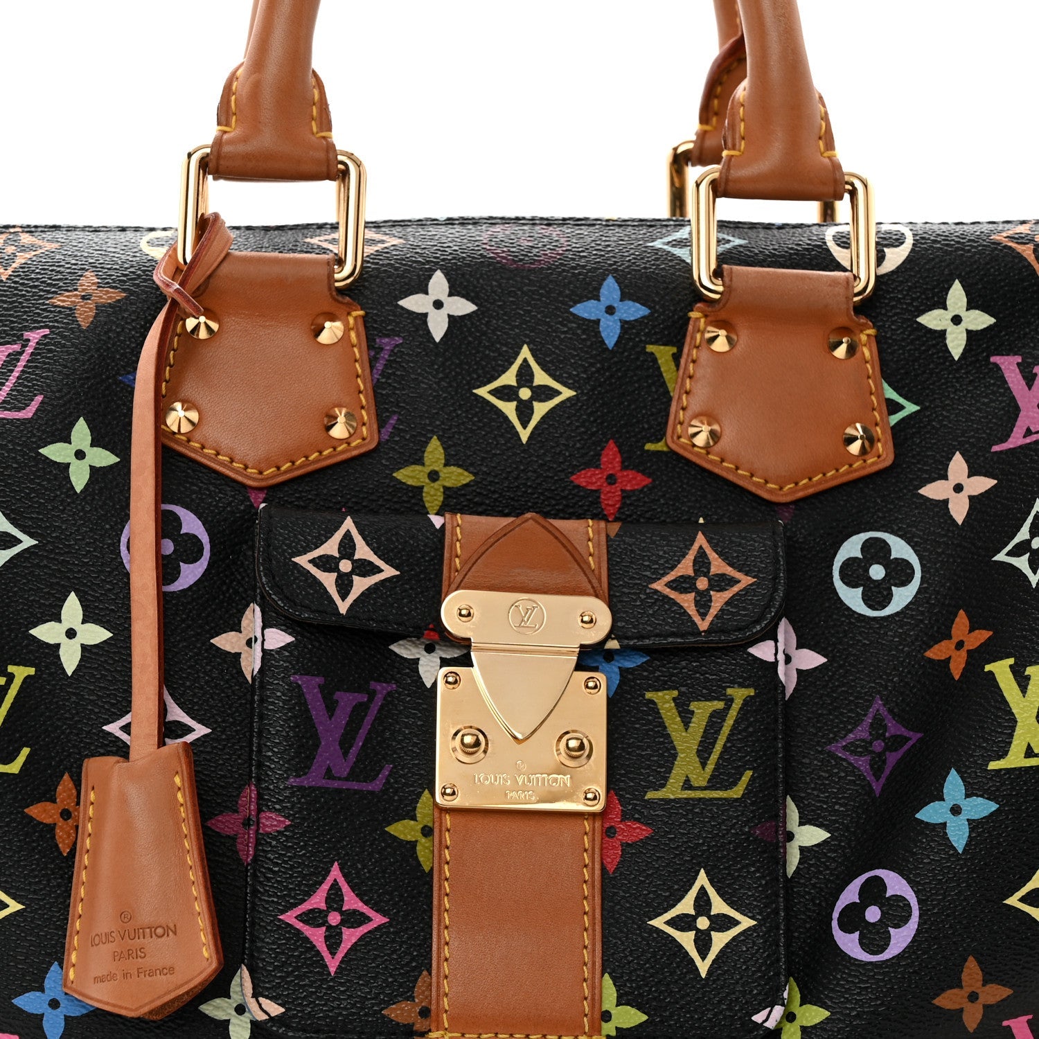 Monogram Multicolor Speedy 30 Black
