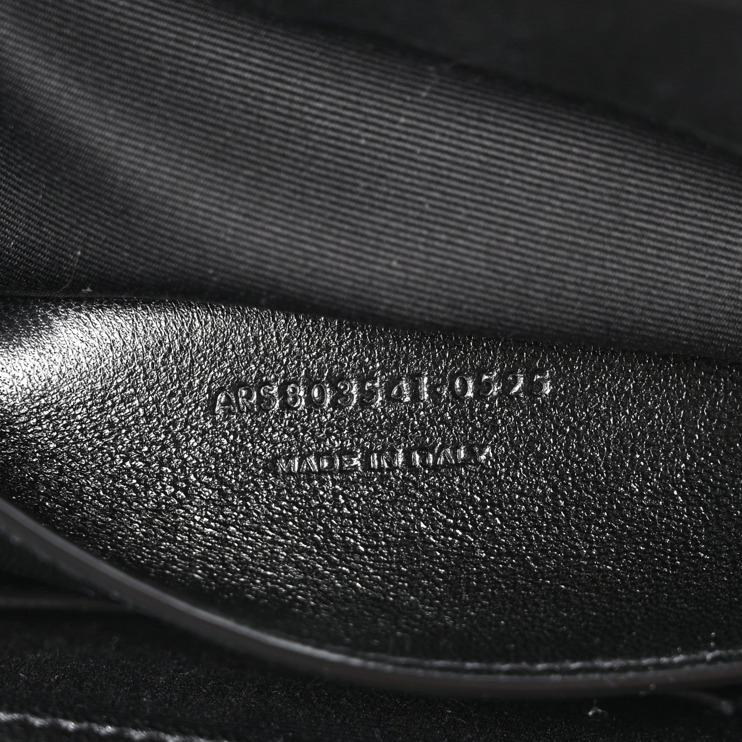 Lambskin Chevron Quilted Large LouLou Black