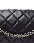 Aged Calfskin Quilted 2.55 Reissue 226 Flap Purple