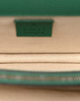 Dollar Calfskin Crystal Small Dionysus Shoulder Bag Emerald