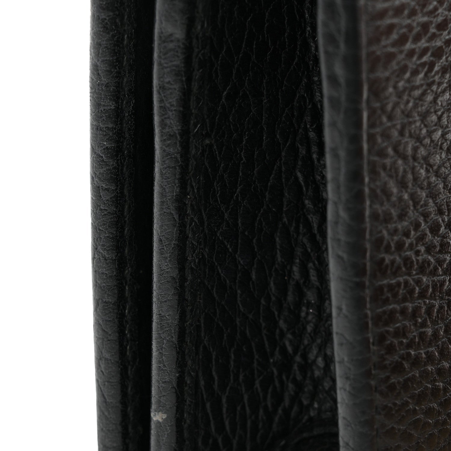 Calfskin Mini GG Marmont Chain Wallet Black
