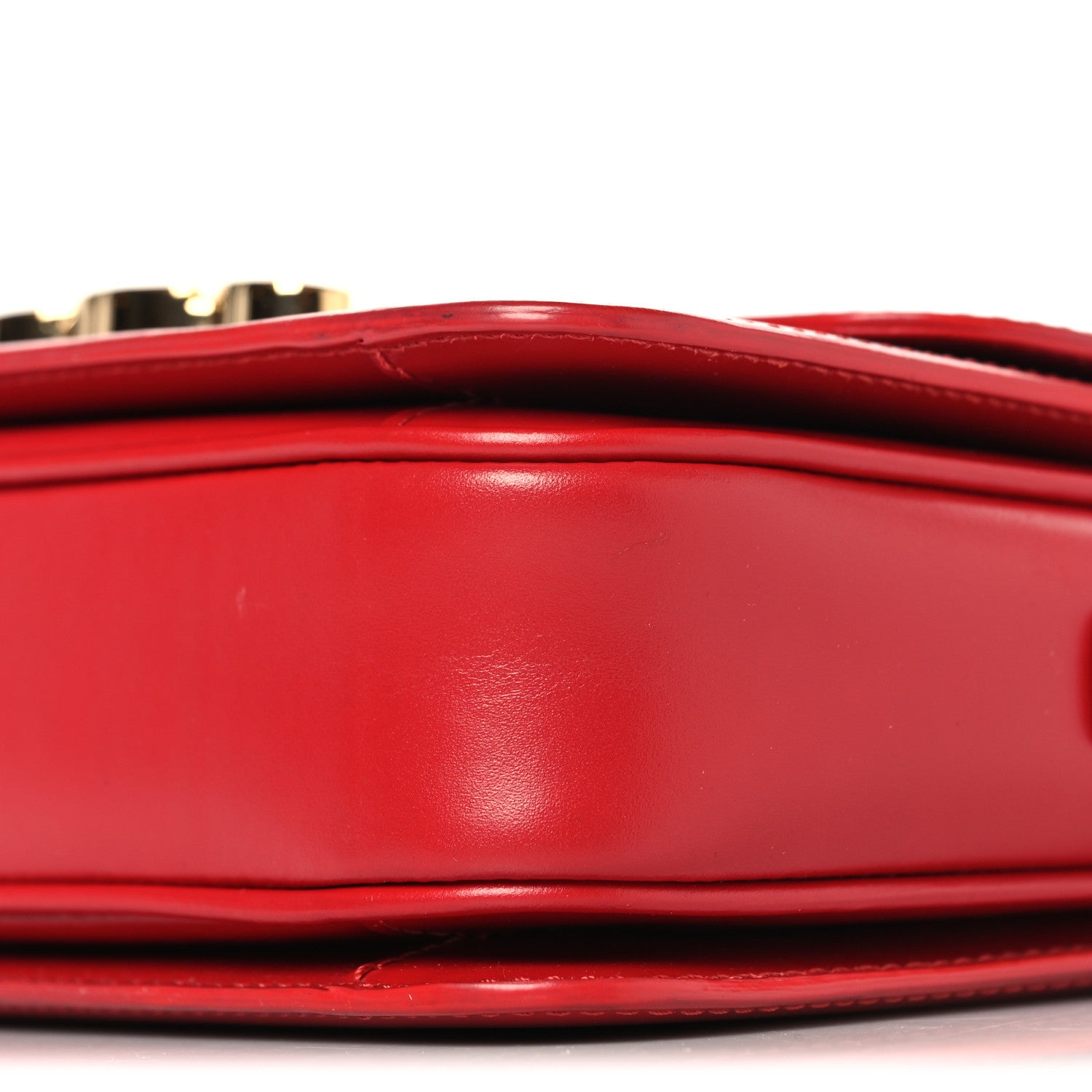 Shiny Calfskin Teen Triomphe Red