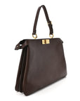 Vitello Large Soft Peekaboo Crosta Mogano
