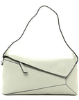 Calfskin Puzzle Hobo Light Celadon