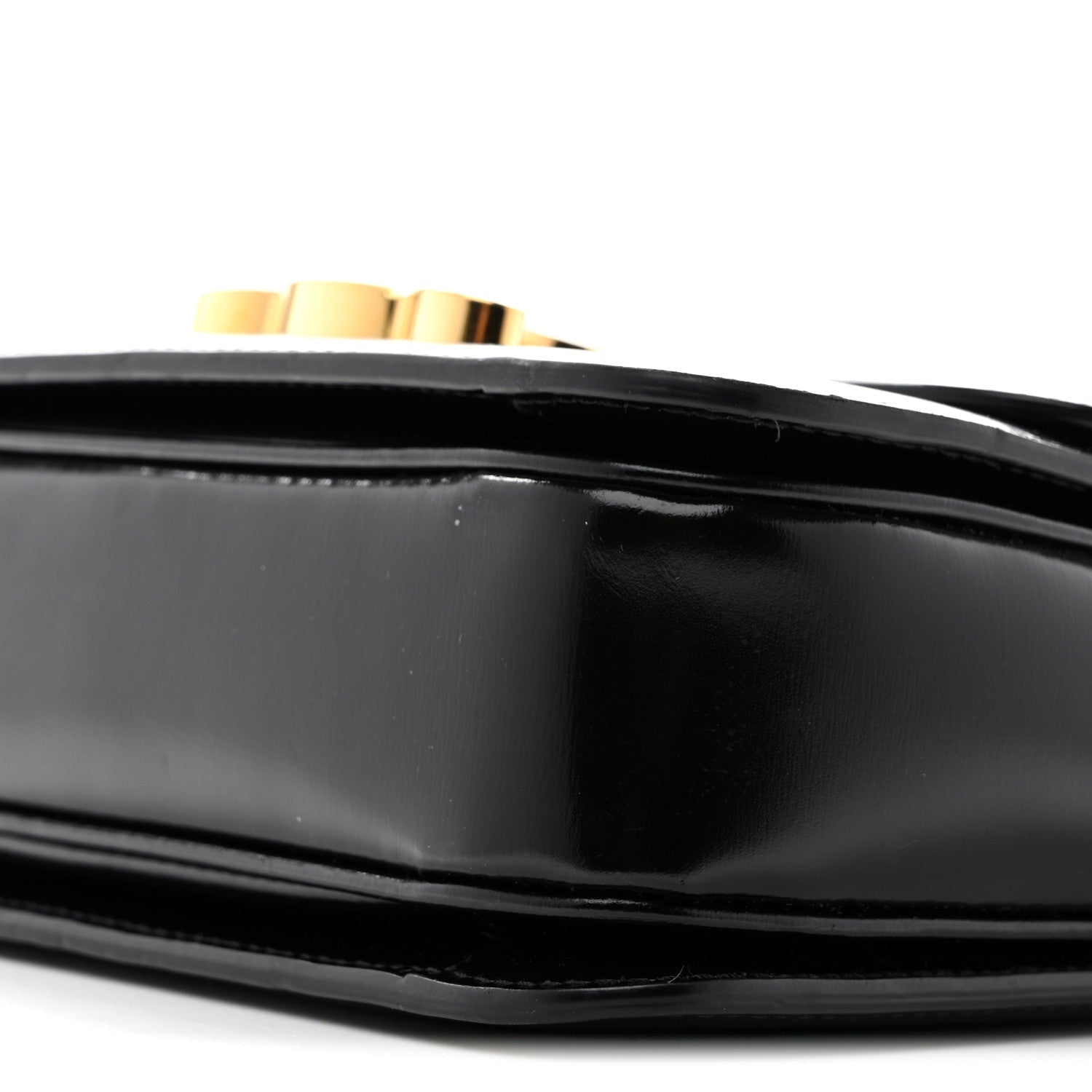 Shiny Calfskin Teen Triomphe Black
