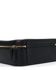 Caviar Quilted Large CC Filigree Vanity Case Black