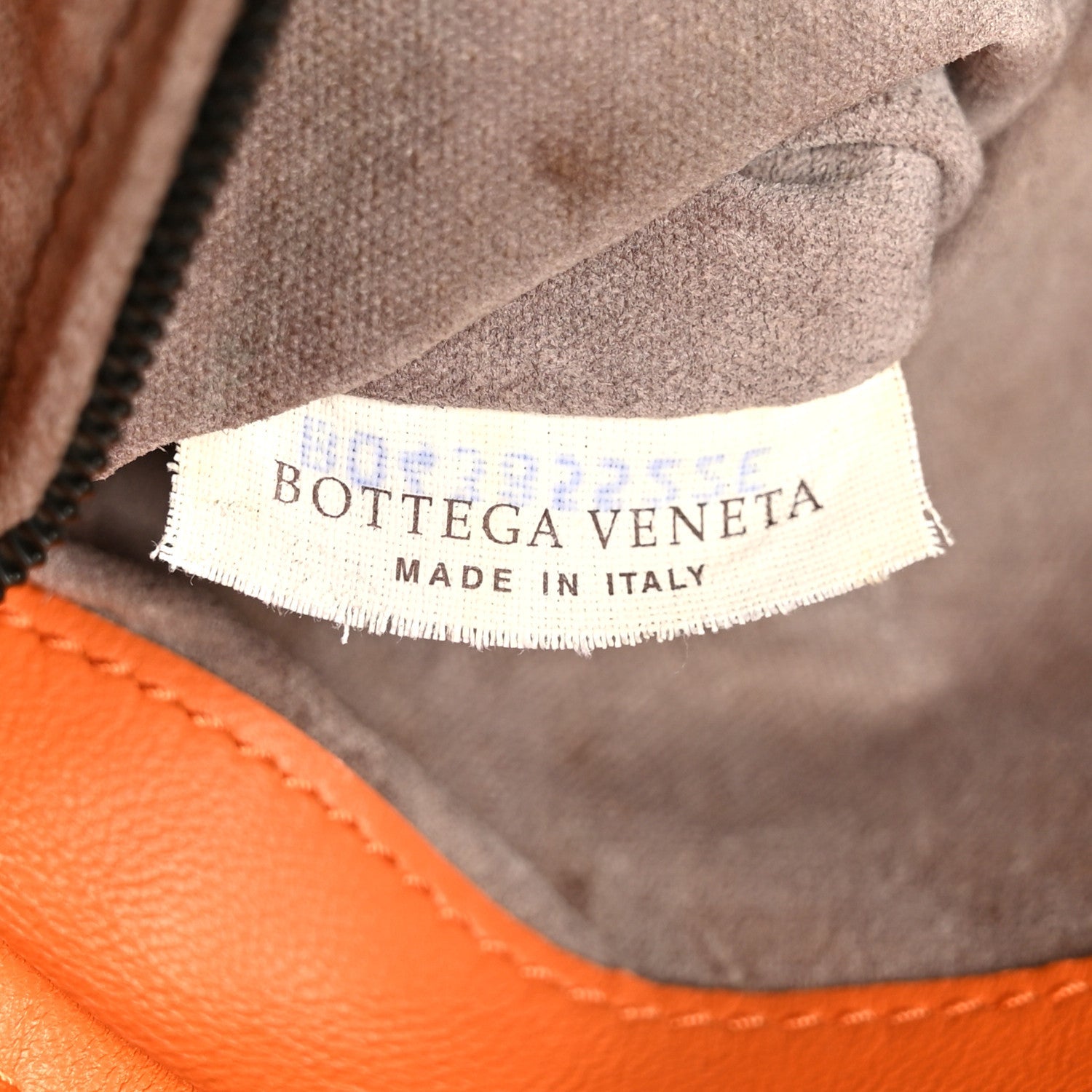 Nappa Intrecciato Bella Tote Orange