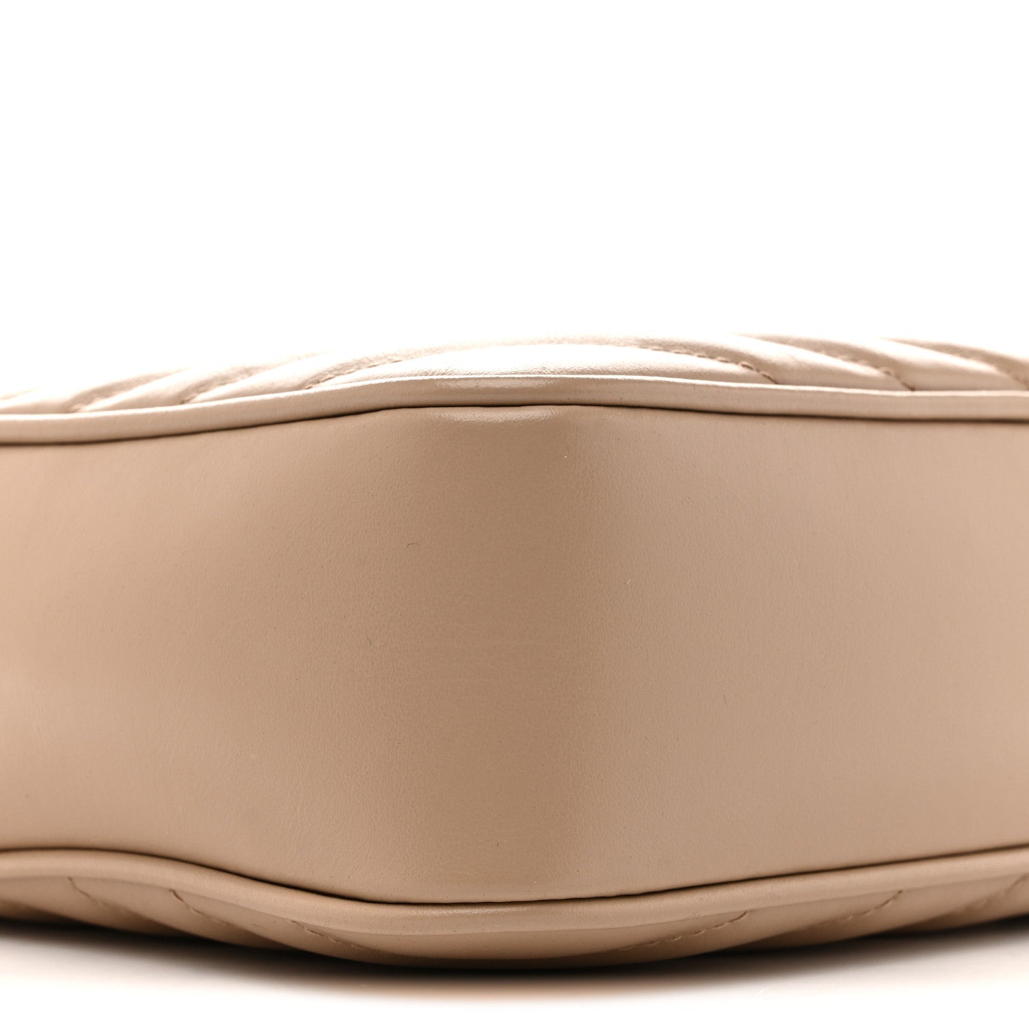 Calfskin Matelasse Monogram Lou Camera Bag Dark Beige