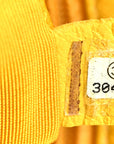 Shiny Goatskin Quilted Medium CHNL 19 Flap Yellow