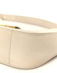 Smooth Calfskin Le 5 A 7 Hobo Blanc Vintage