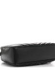 Calfskin Matelasse Monogram Lou Camera Bag Black