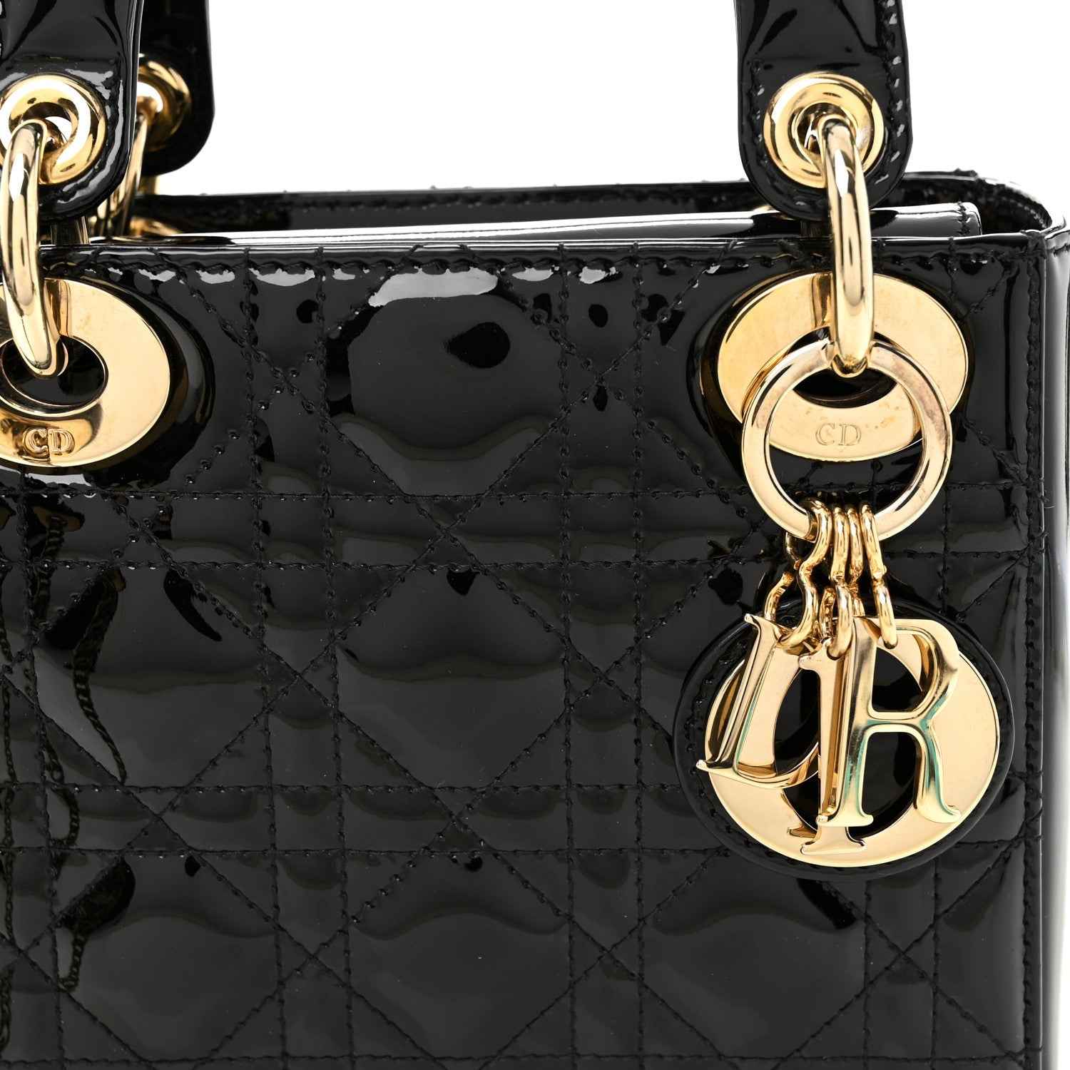 Patent Cannage Mini Lady D1OR Black