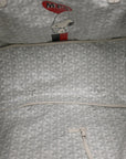 X PEANUTS Goyardine Reversible Anjou GM White