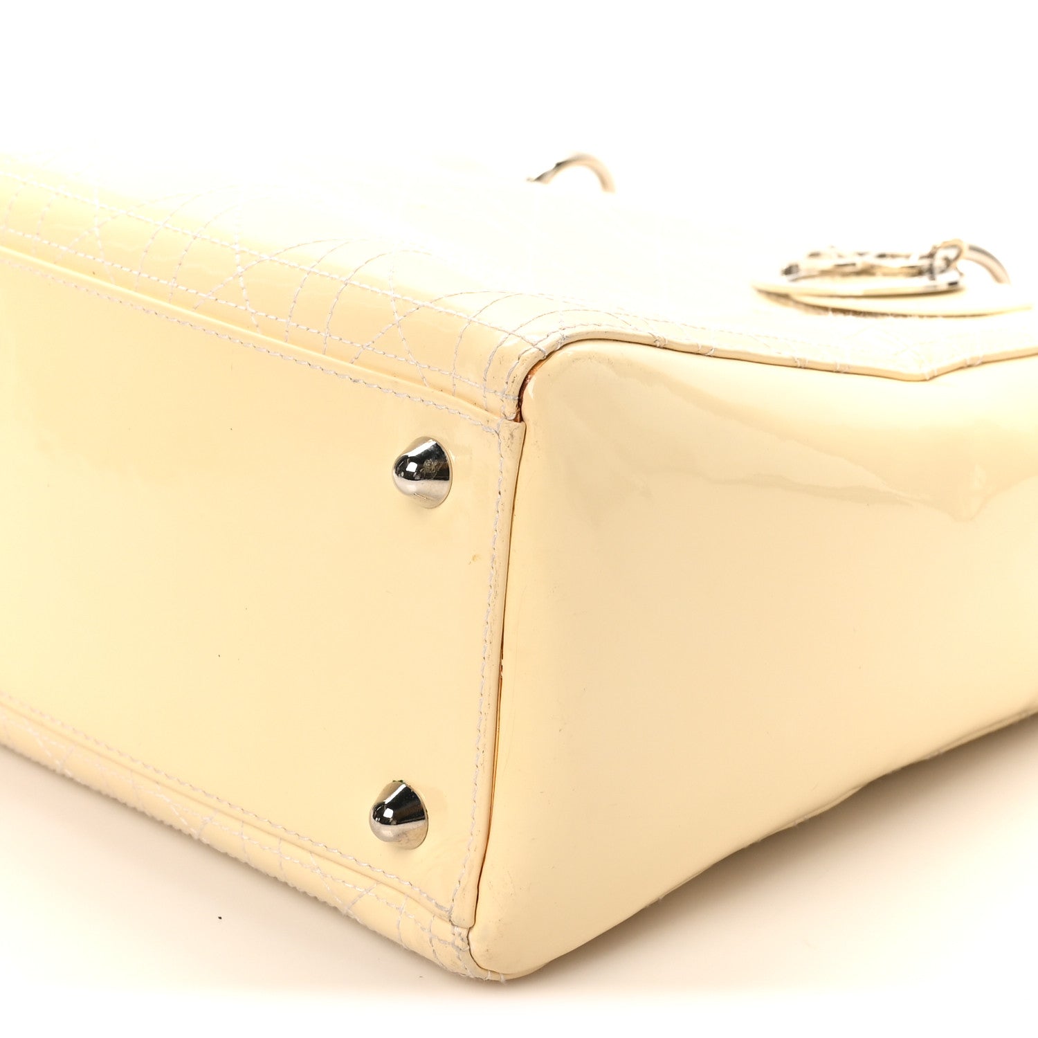 Patent Cannage Large Lady D1OR White