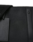 Grained Calfskin Aerogram City Keepall Black