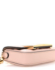 Nappa Matisse FF Embossed Nano Maxi Buckle Baguette Charm Rosa Quarzo
