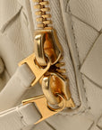 Nappa Intrecciato Concert Pouch Sea Salt